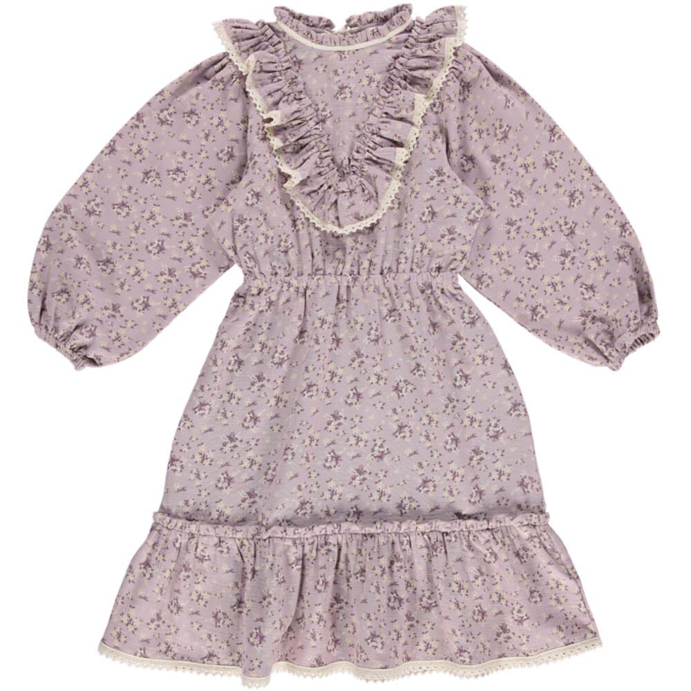 Ria Flower Dress - Lilac Floral - FINAL SALE