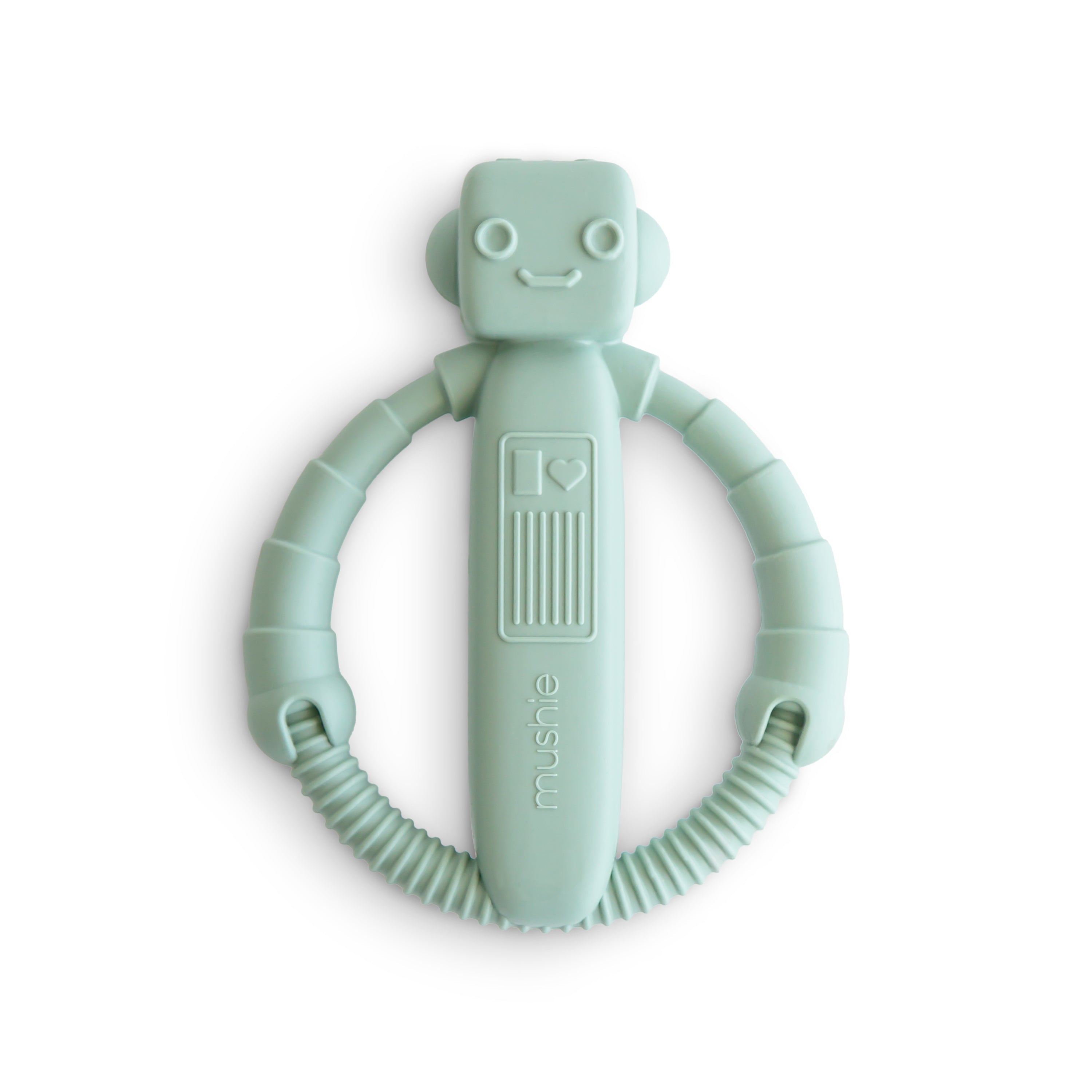 Robot Rattle Teether teether Mushie   