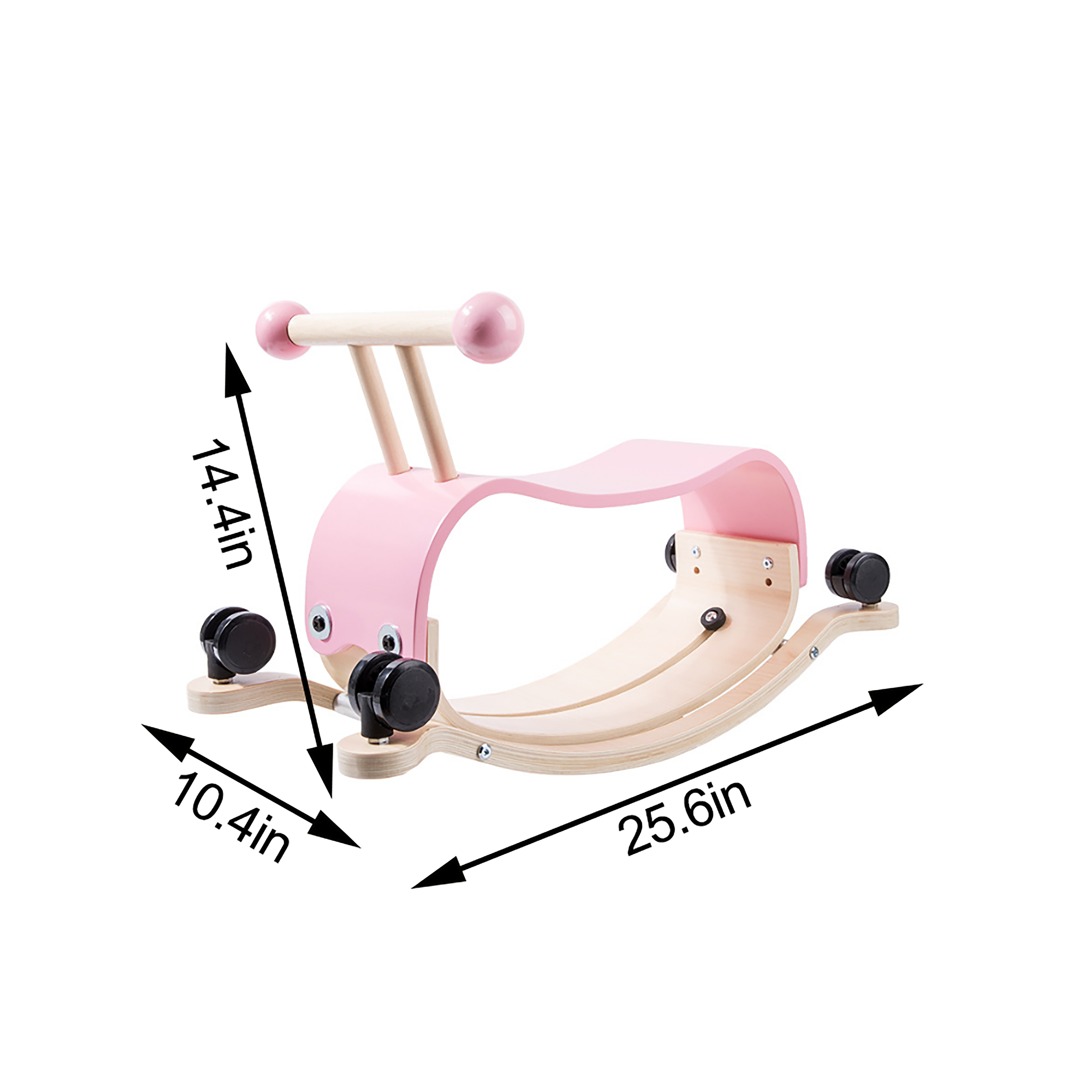 Avenlur Rocker Bug | Wooden Balance & Rocking Toy for Toddlers and Kids