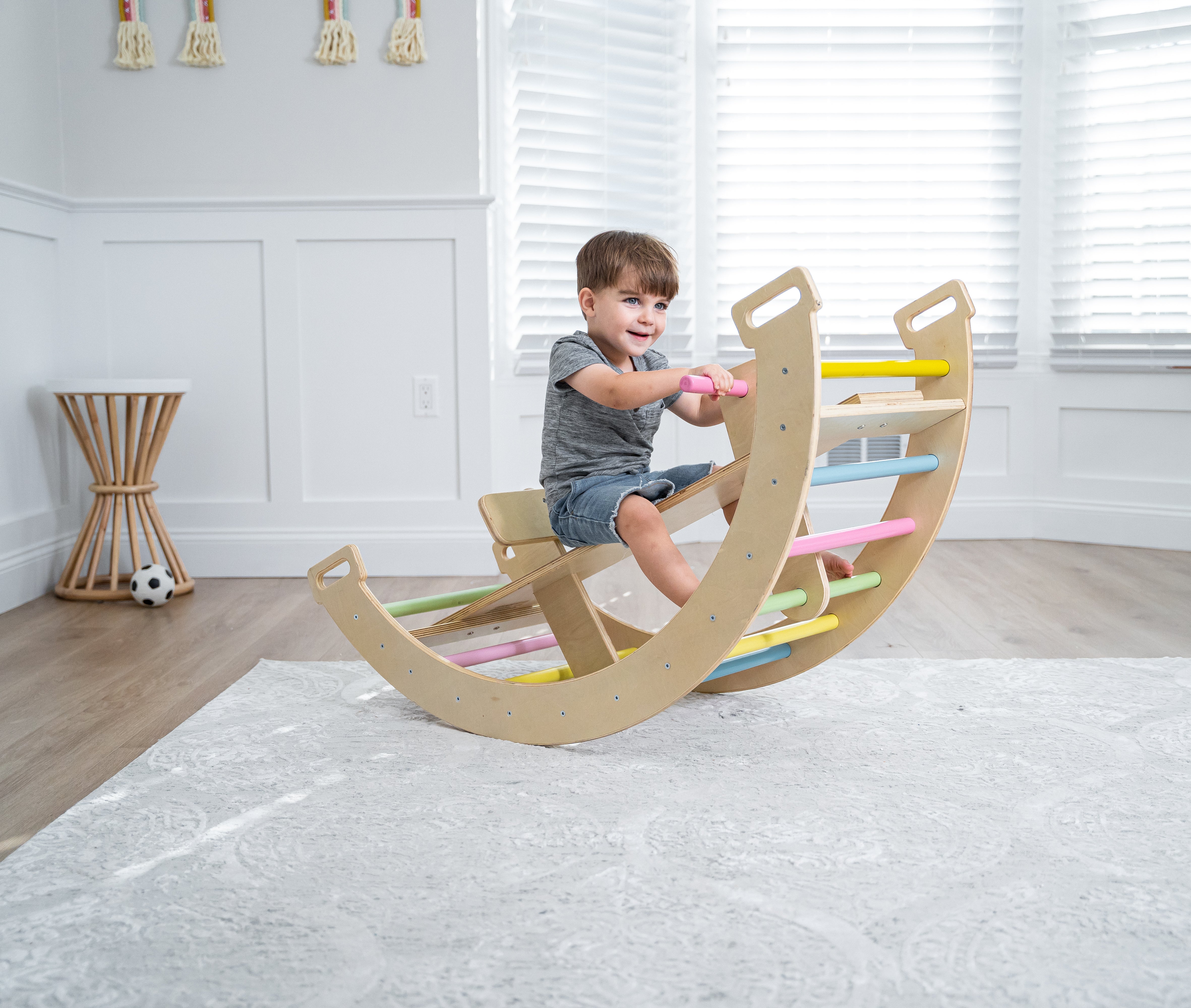 Bailis - Climbing Arch and Rocker Indoor Avenlur.com Colorful  
