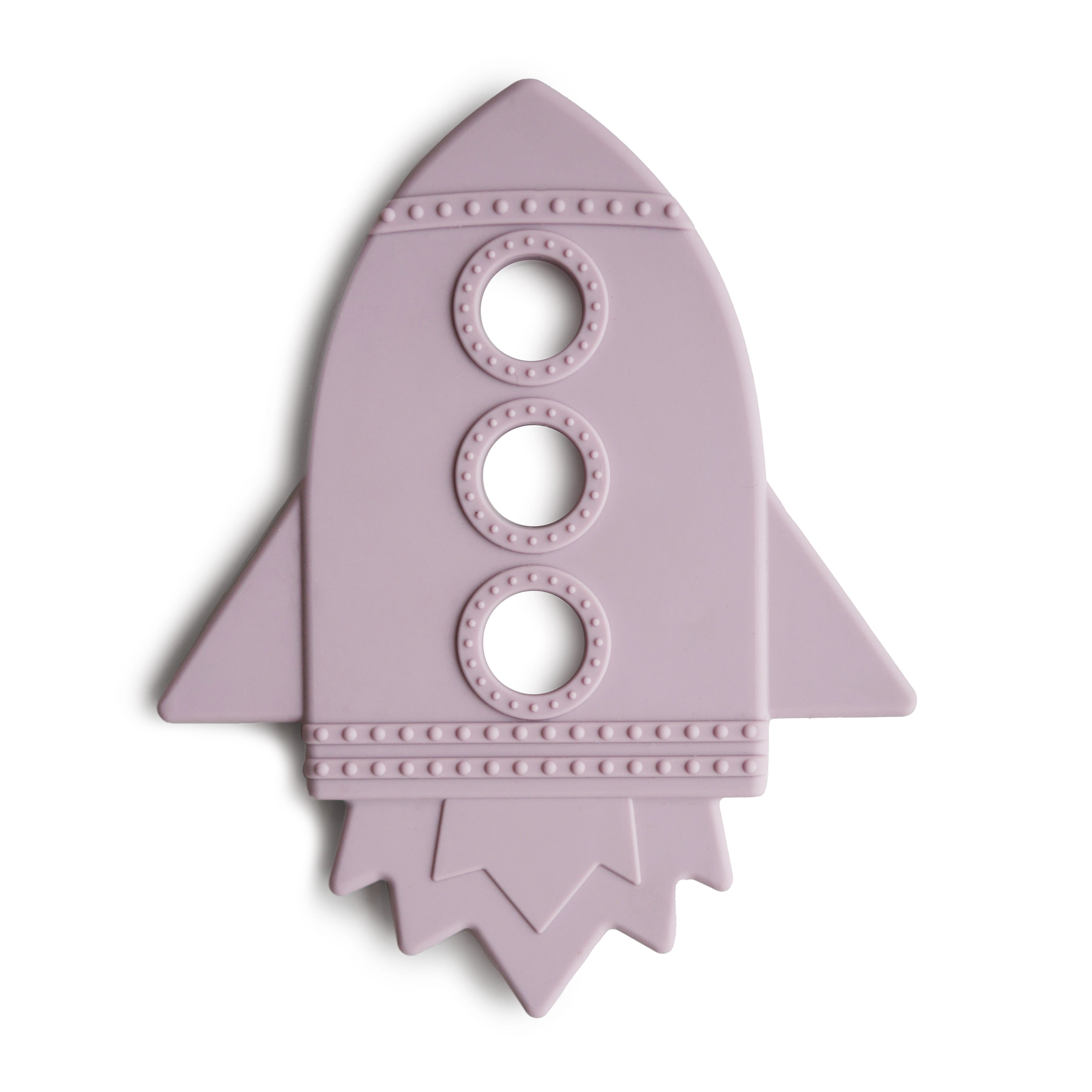 Rocket Teether teether Mushie Soft Lilac  