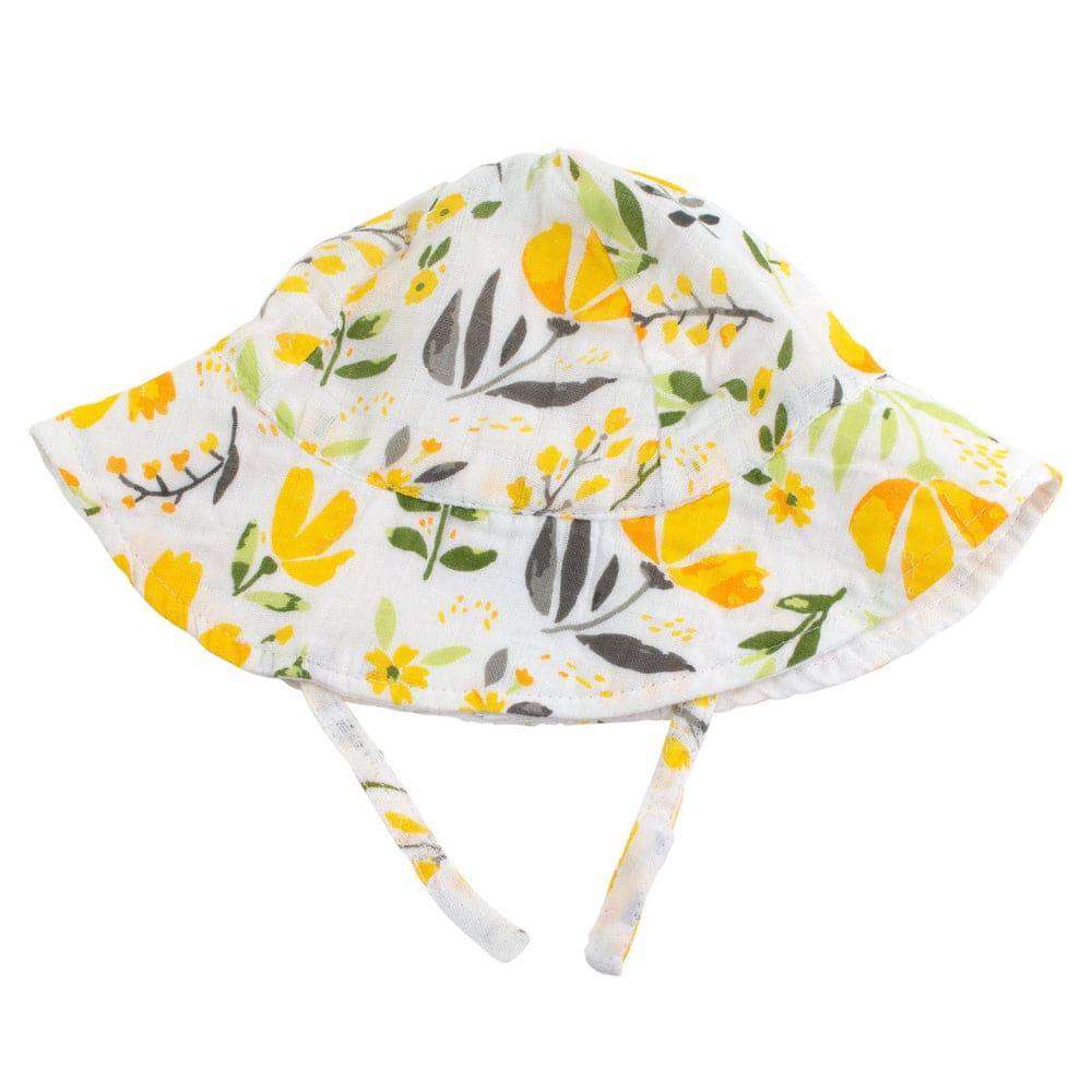 Royal Garden Oh So Soft Muslin Sun Hat Sun Hat Bebe au Lait   