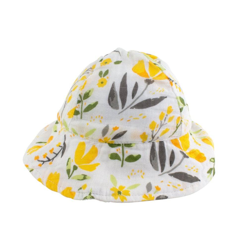 Royal Garden Oh So Soft Muslin Sun Hat Sun Hat Bebe au Lait   