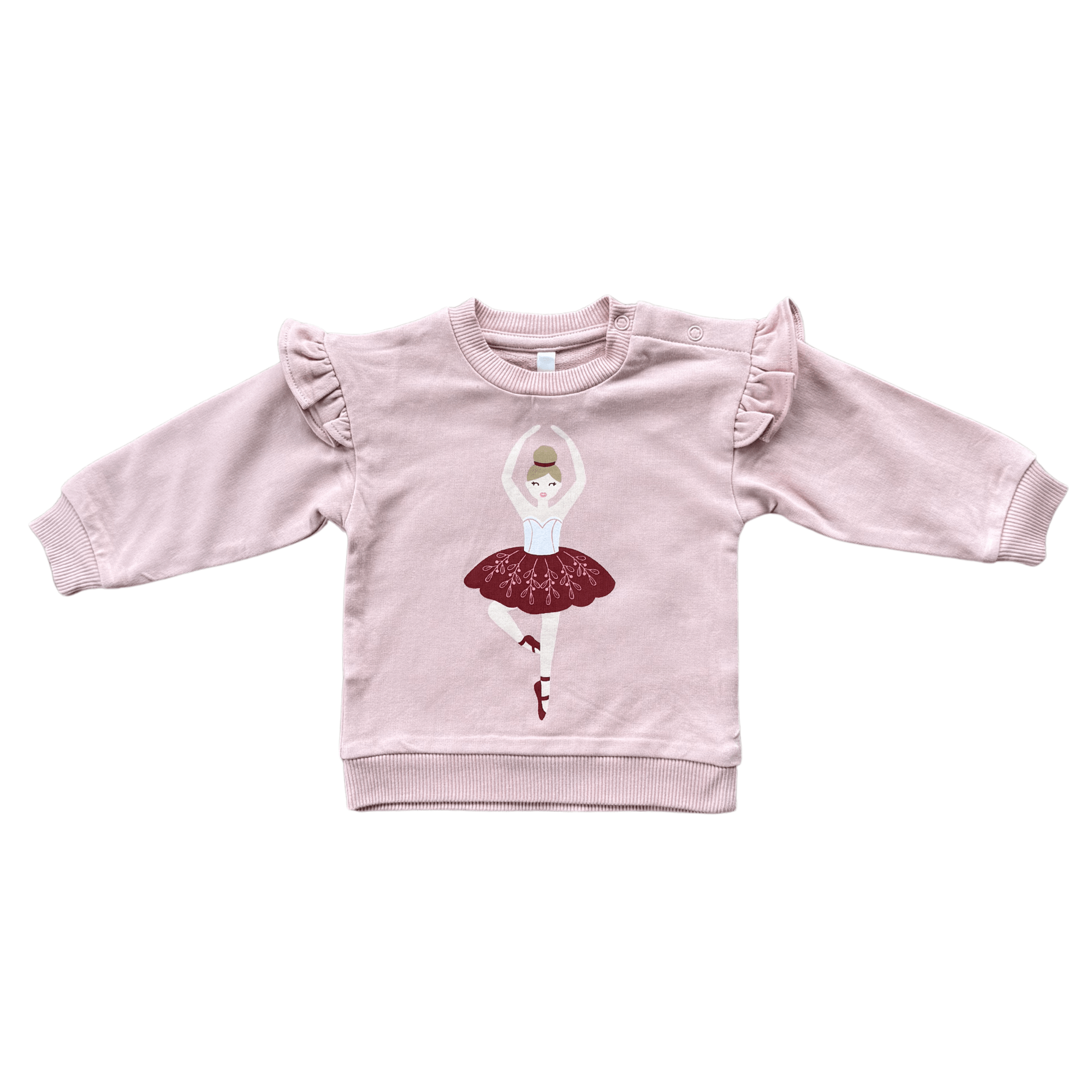 Girl's Ruffle Sweatshirt
