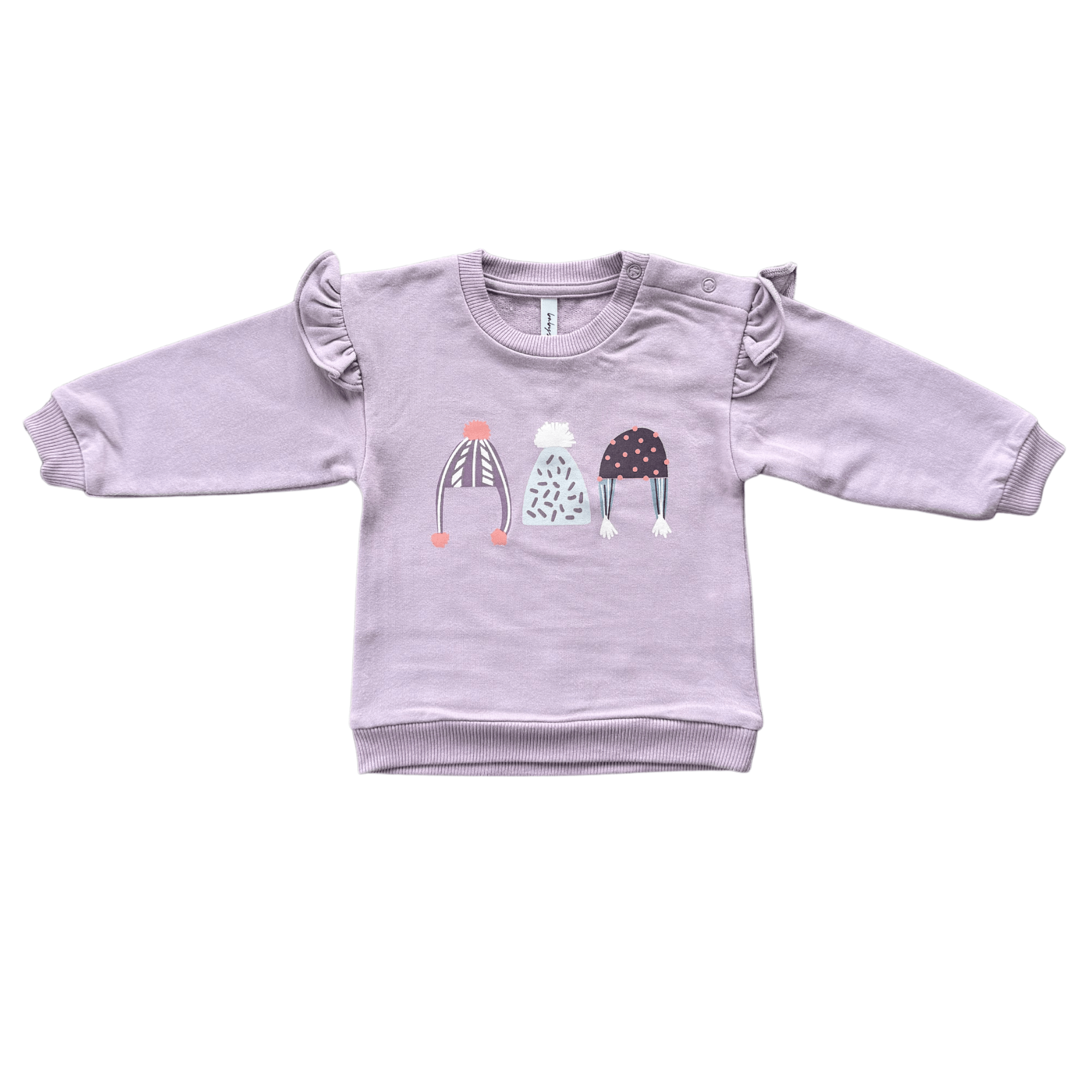 Girl's Ruffle Sweatshirt