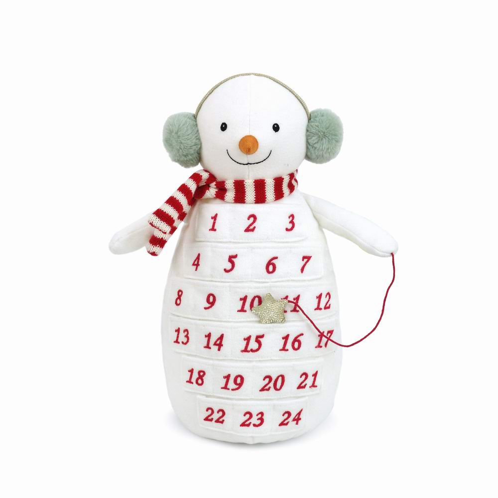 Snowman Sitting Advent Calendar ADVENT CALENDARS MON AMI   