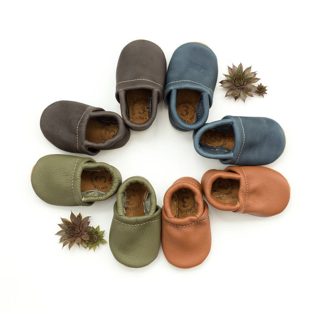 Loafer Baby and Toddler Shoes( Iron, Sienna, Lichen, Navy)