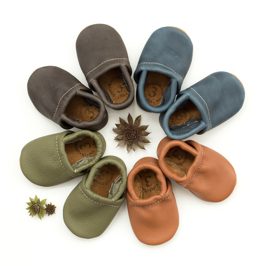 Loafer Baby and Toddler Shoes( Iron, Sienna, Lichen, Navy)