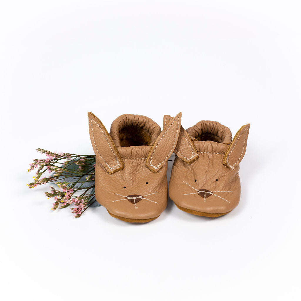 Oat Bunnies // Cute Critters Leather Shoes Baby and Toddler Bunny