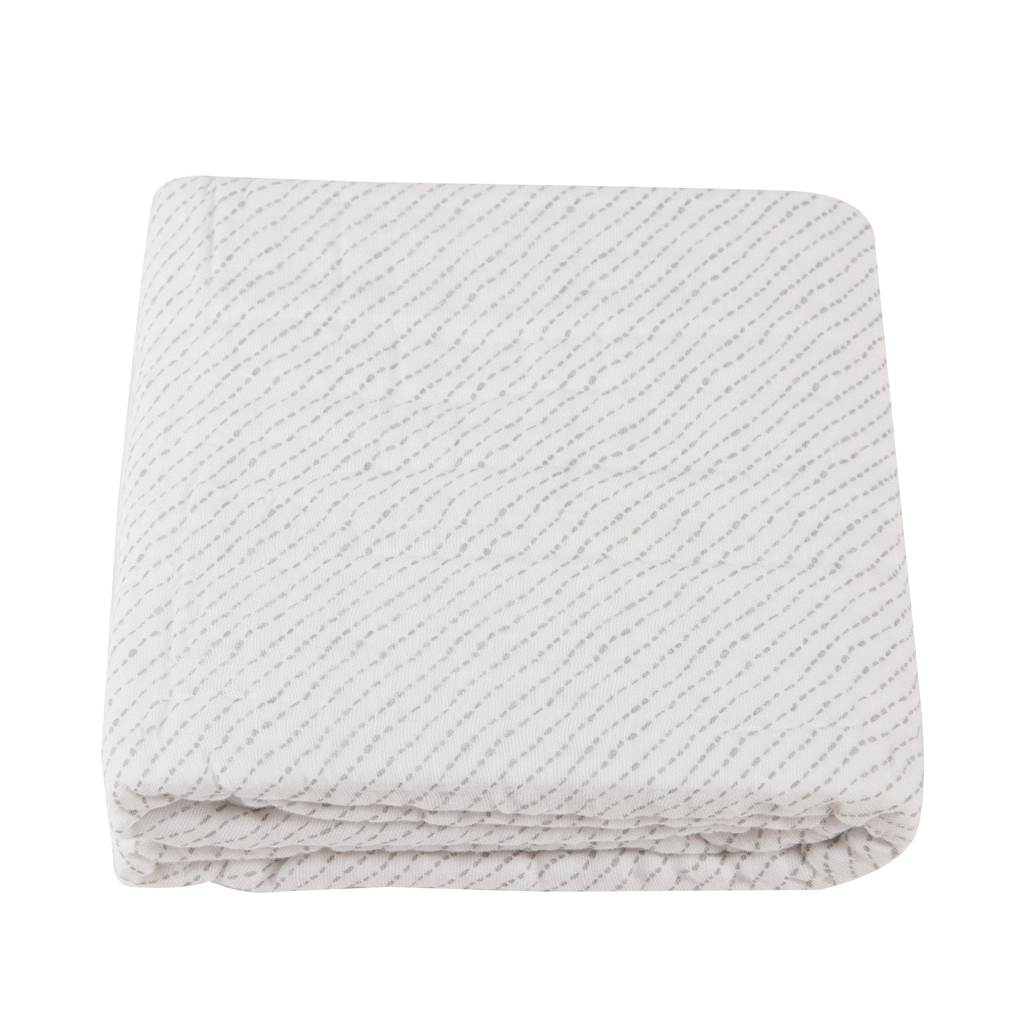 Spotted Wave Cotton Muslin Newcastle Blanket