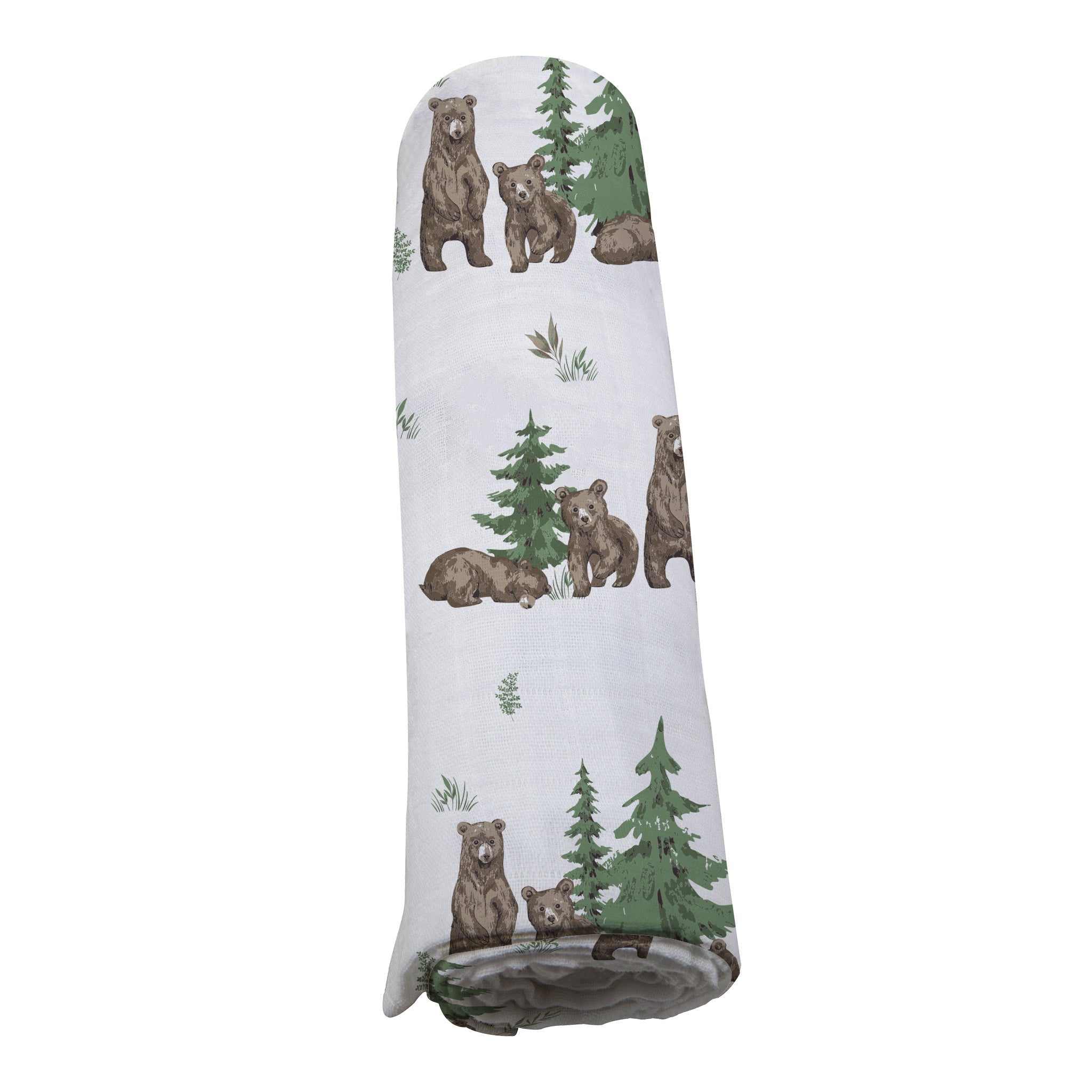Wilderness Bear Bamboo Swaddle