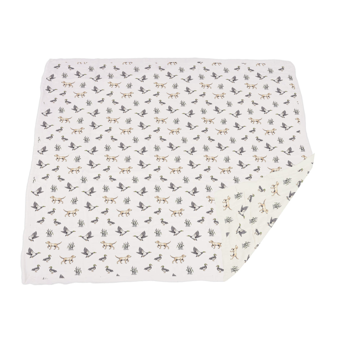 Lab & Ducks Bamboo Newcastle Blanket
