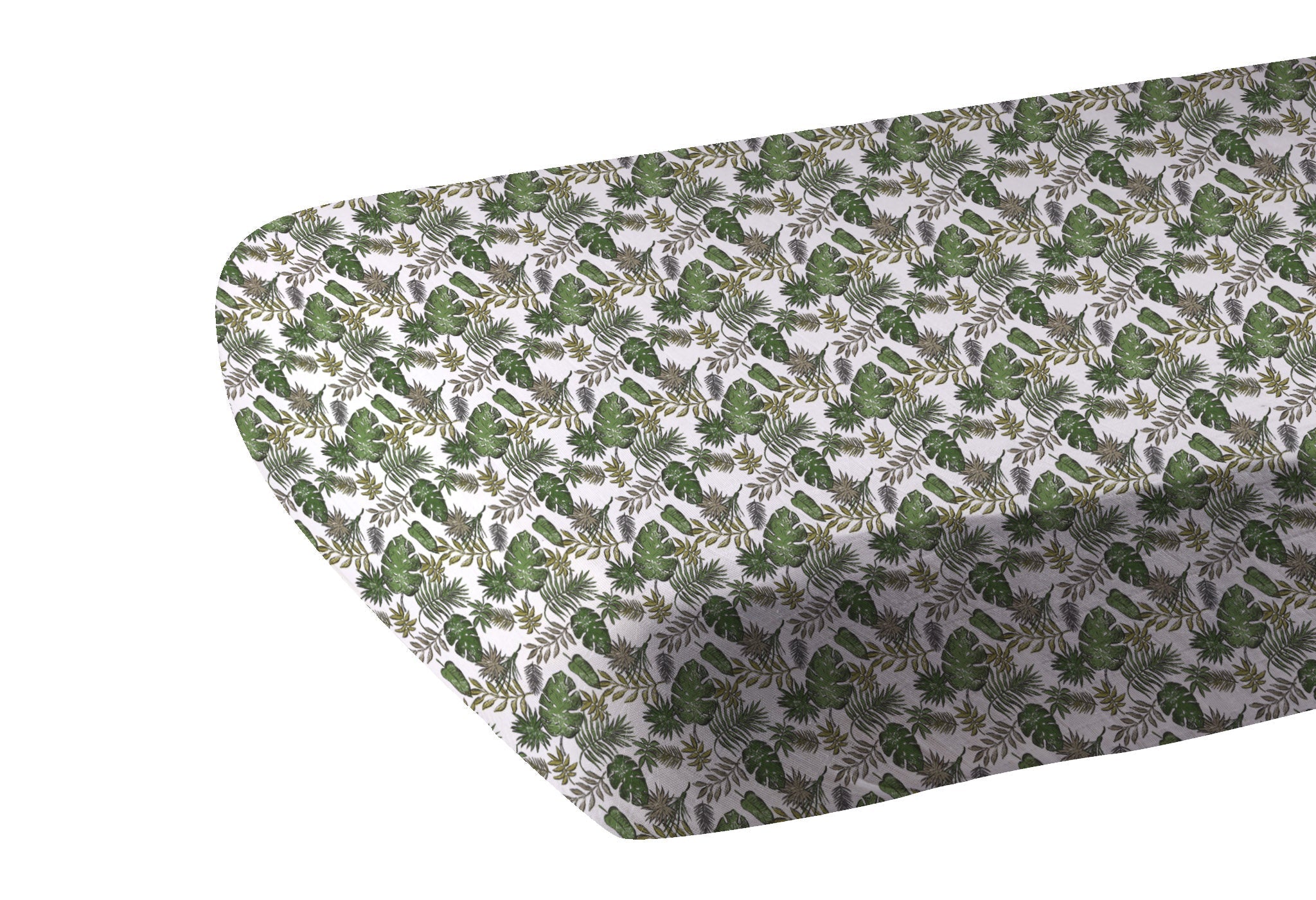 Tropical Forest Cotton Muslin Crib Sheet