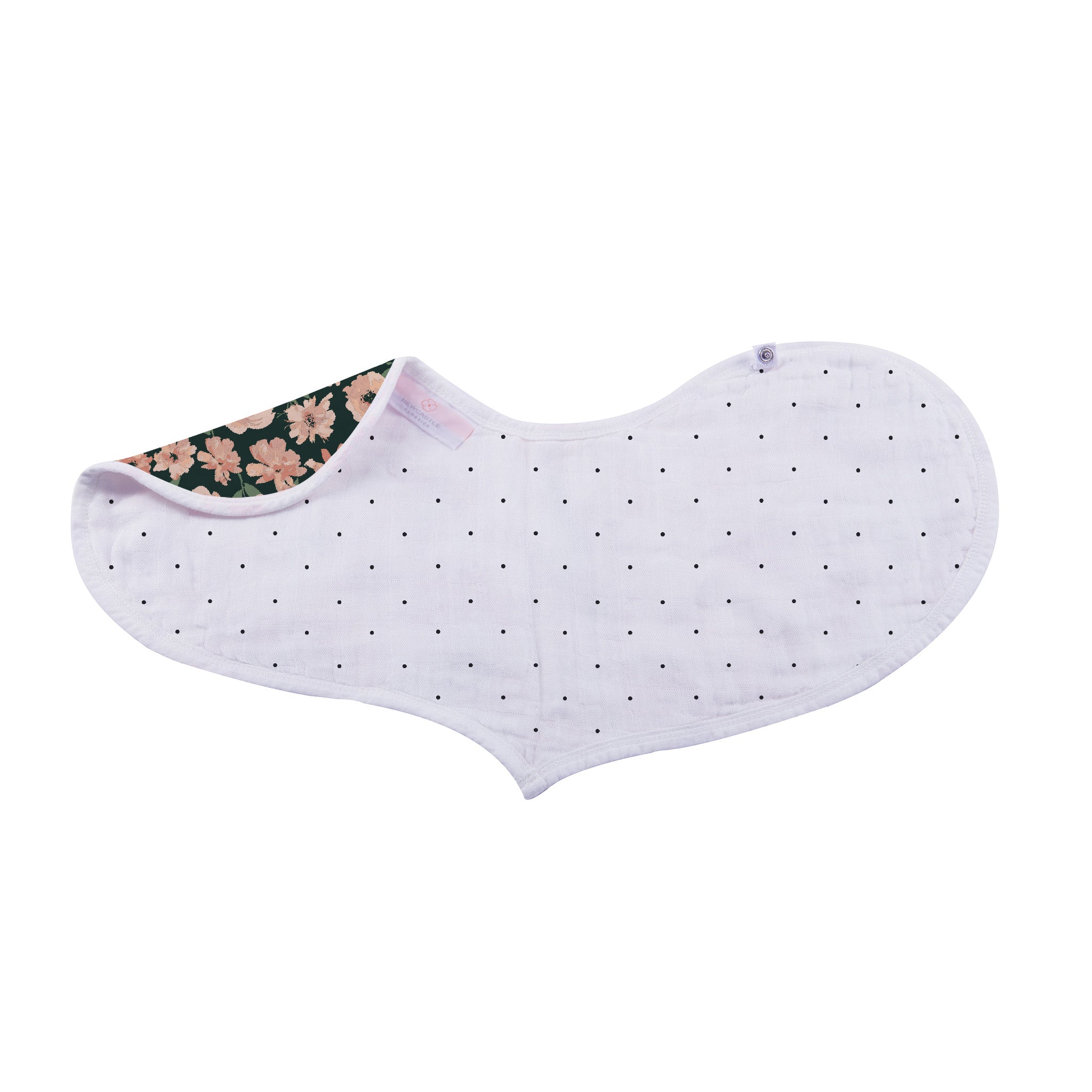 Canyon Sunset Bamboo Heart Bib 2PK