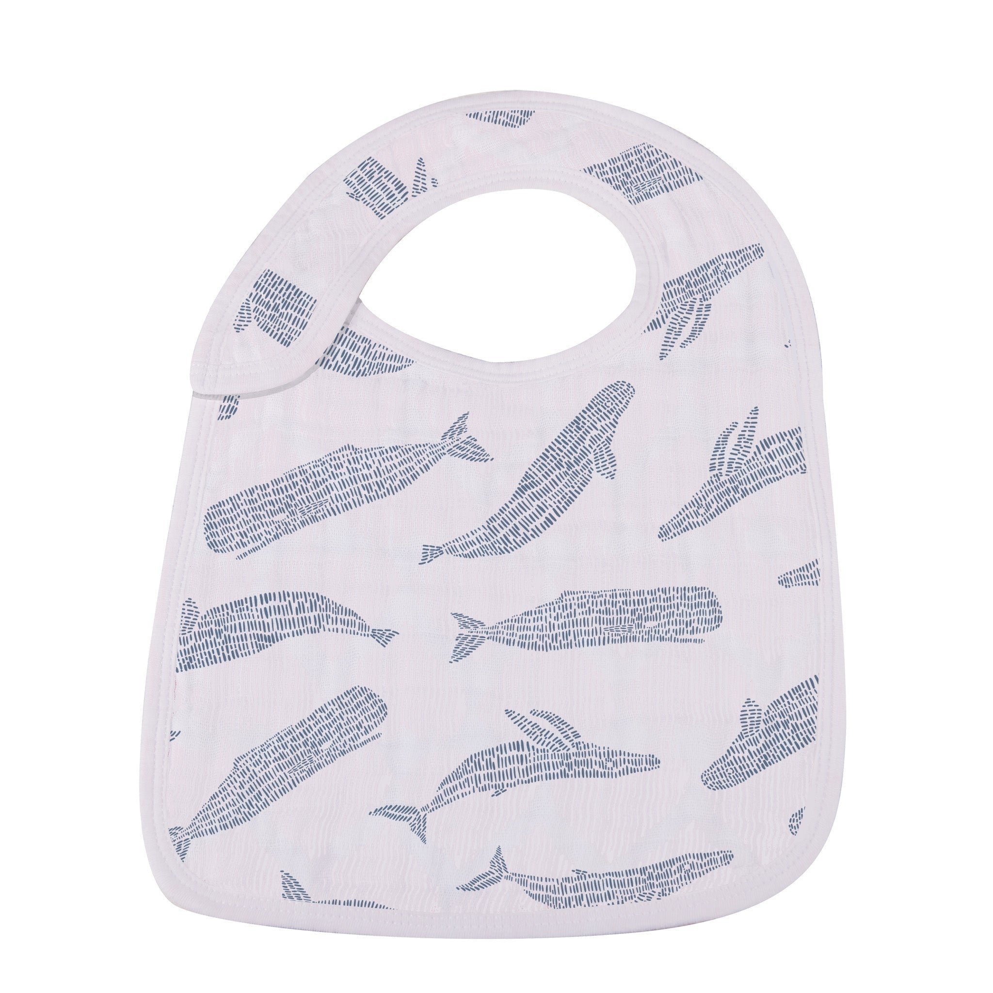 Ocean Tides Bamboo Snap Bibs