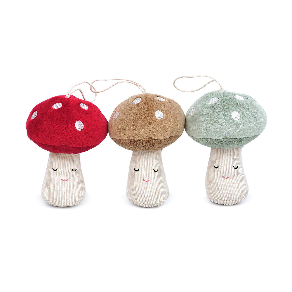 Woodland Mushroom Trio-Multi Ornaments ORNAMENTS MON AMI   