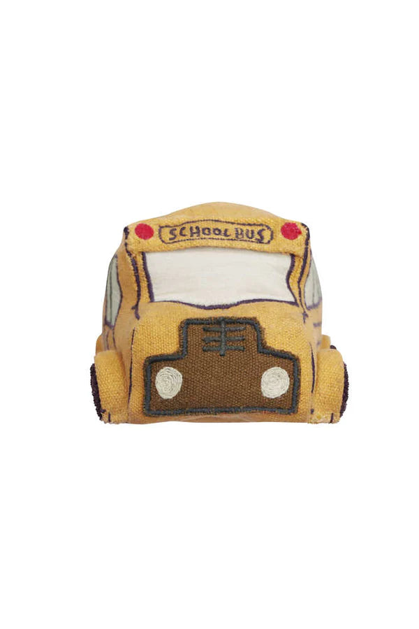 SOFT TOY RIDE & ROLL SCHOOL BUS  Little Wonder & Co   