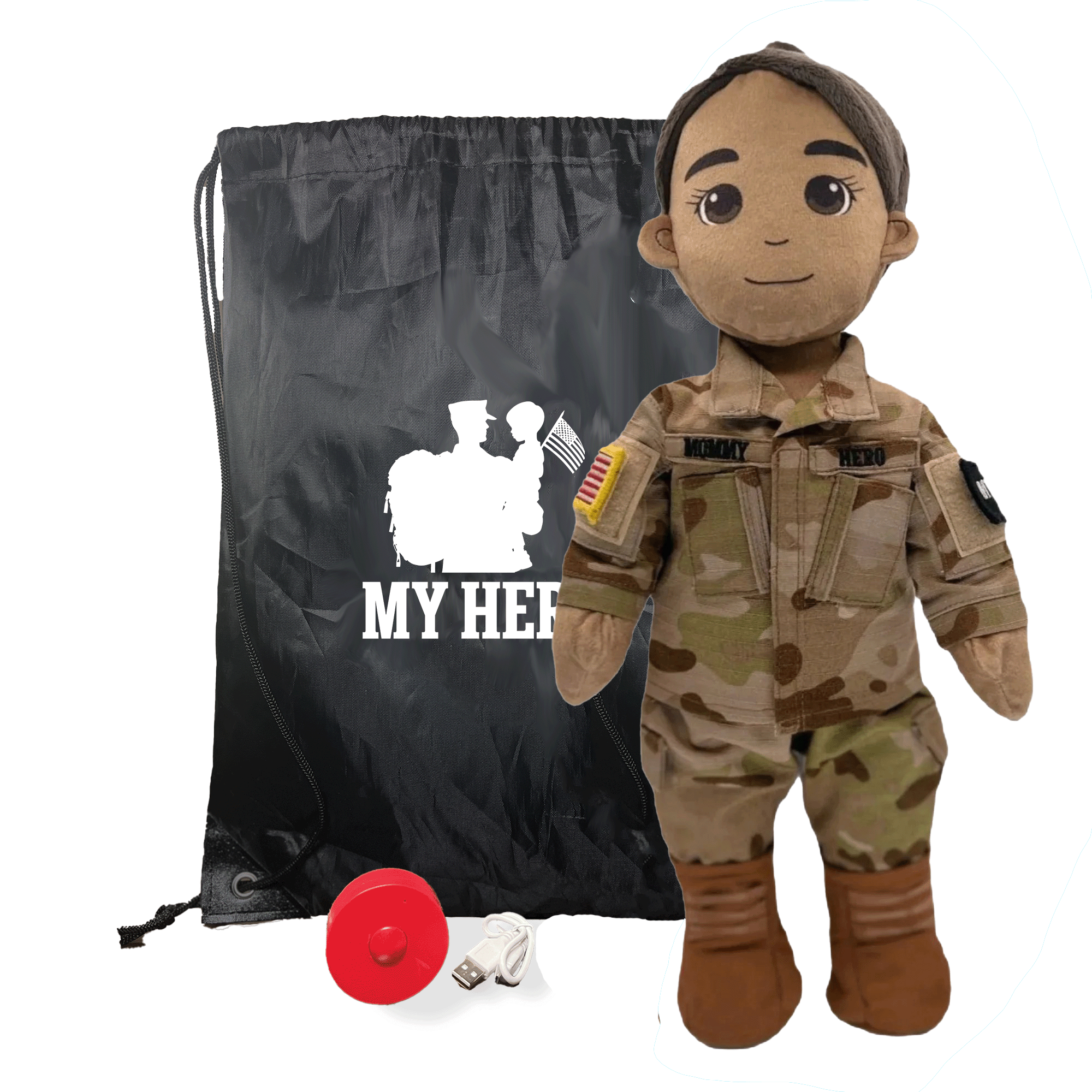 Army Daddy Doll | Military Doll & Army Doll | Recordable