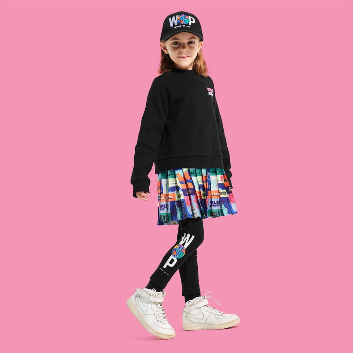 "World Tour" dress for children 2 in 1