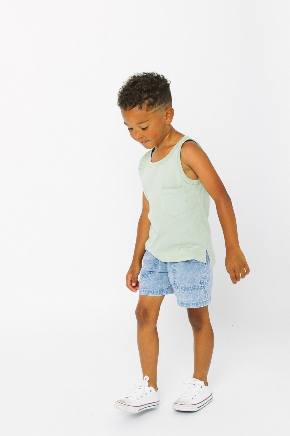 Boys Chambray Short