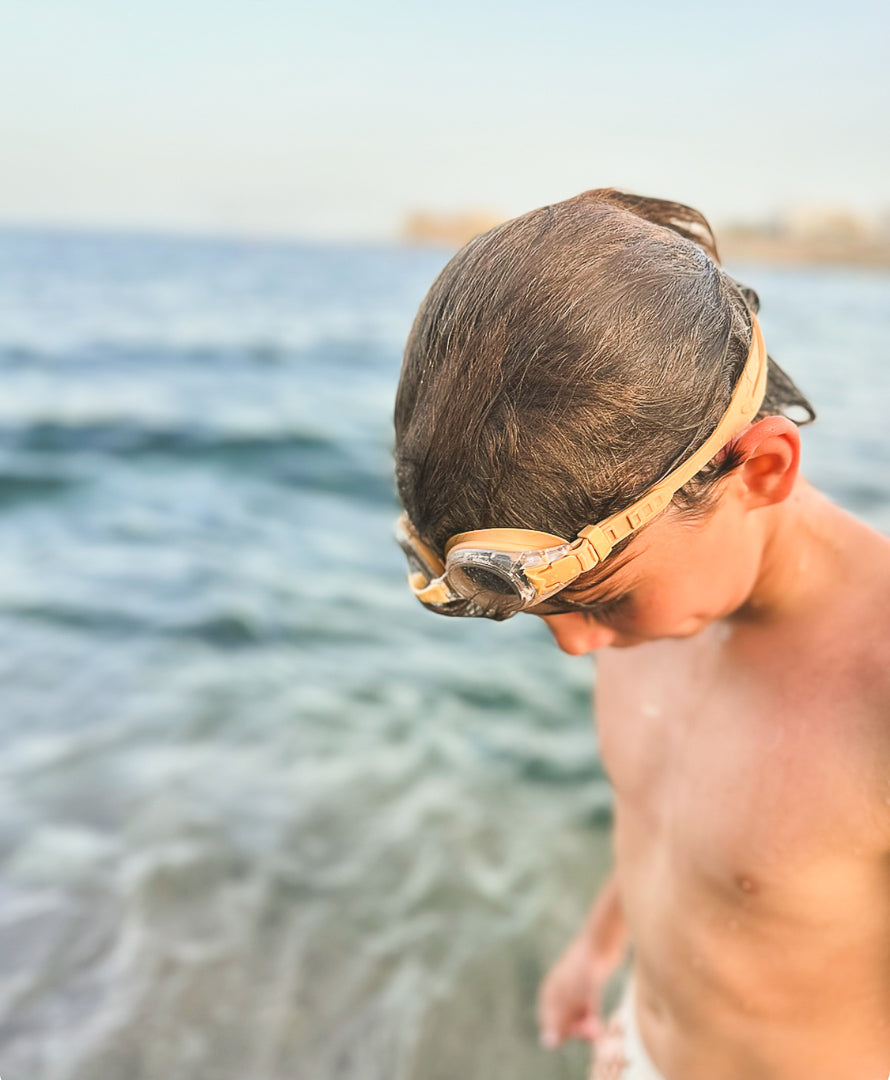Anti UV + Fog Swim Goggles | Sunset