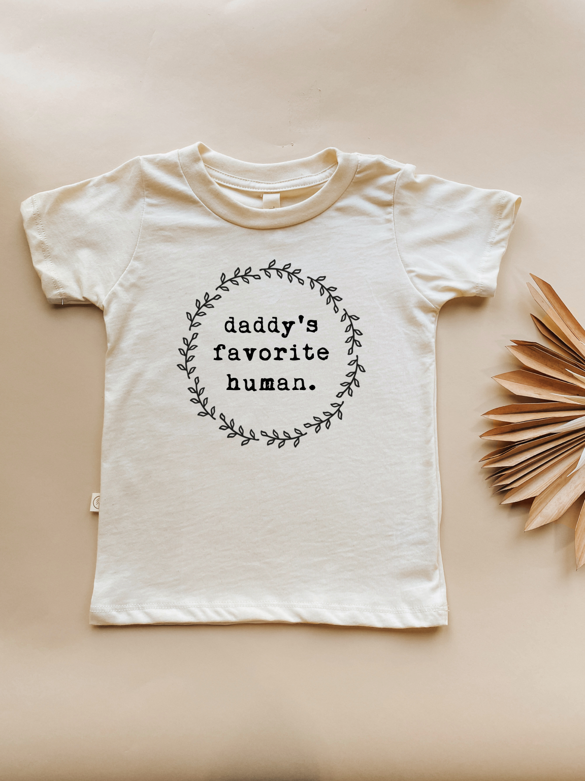 Daddy's Favorite Human - Organic Cotton Tee