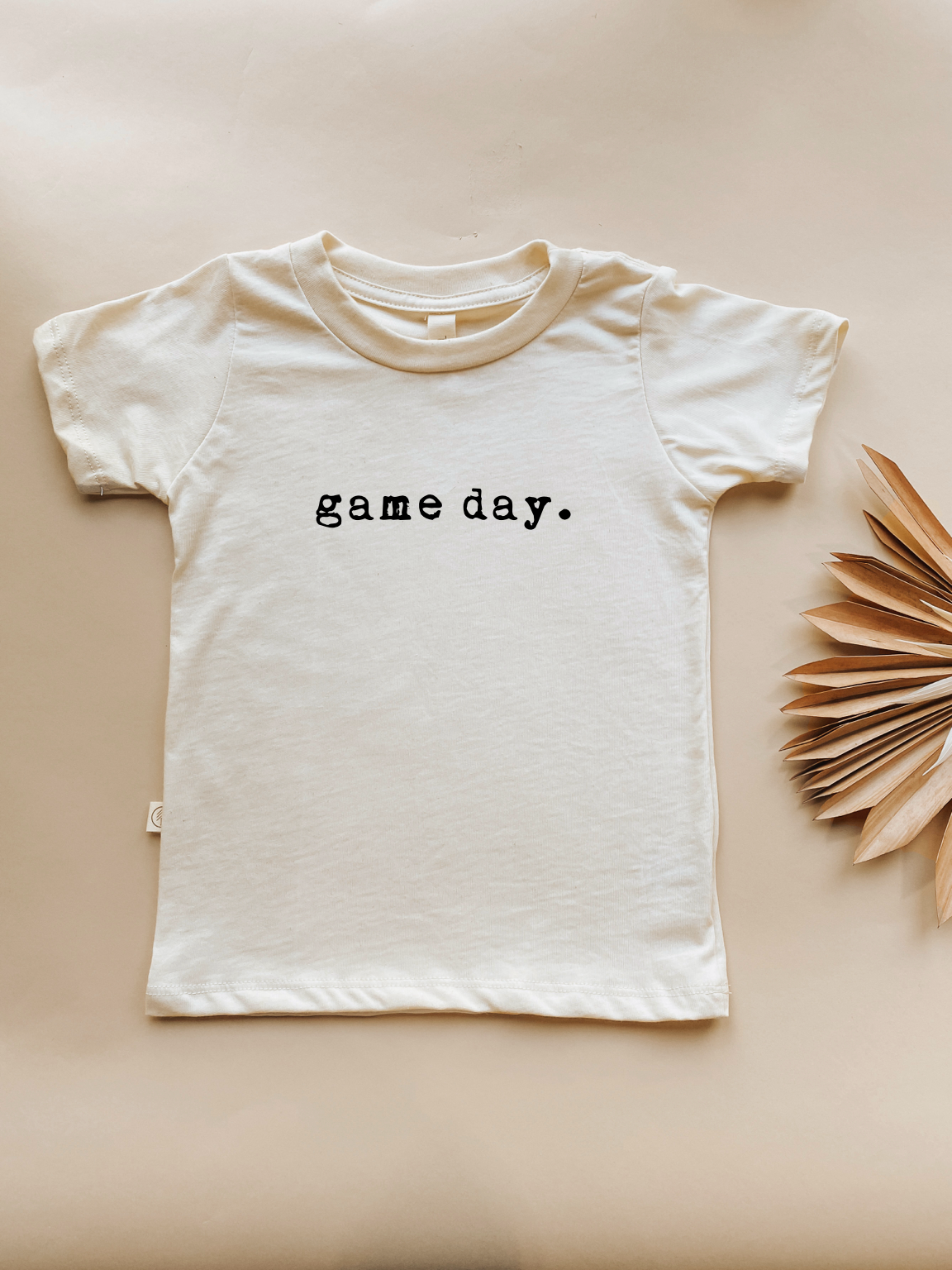 Toddler Crew Neck Tee | Game Day | Organic Cotton