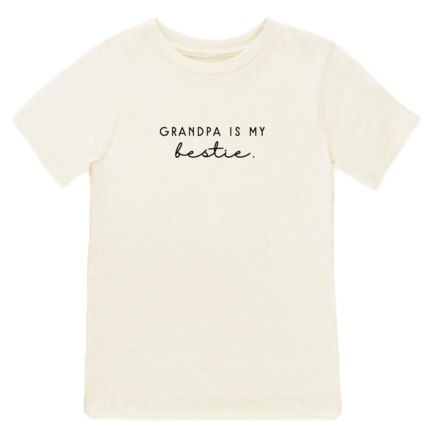 Grandpa is My Bestie - Organic Cotton Kids Graphic Tee