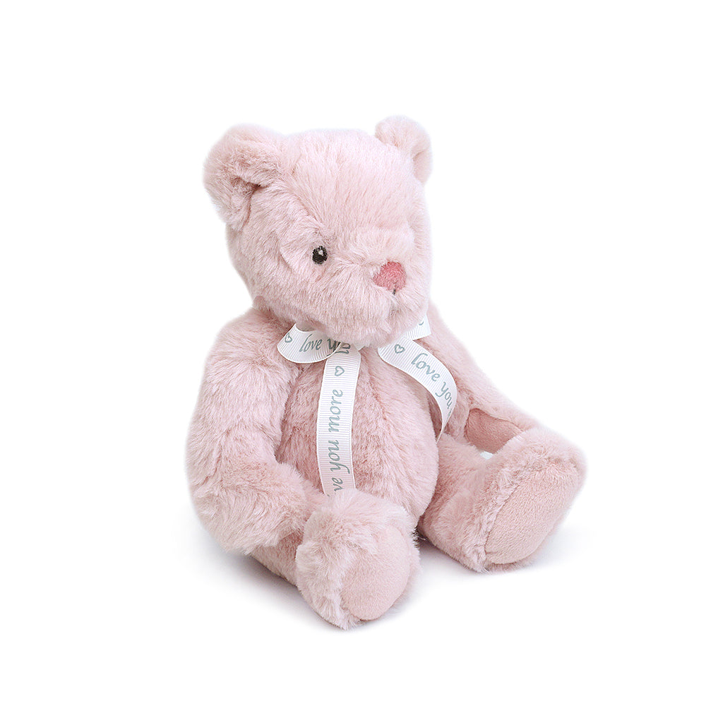 Love You Bear - Pink Stuffed Toy MON AMI   