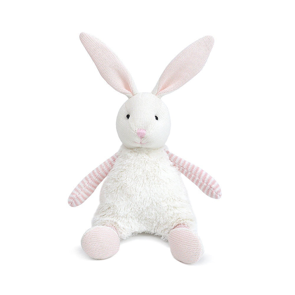 Floppy Bunny Pink Stuffed Toy MON AMI   