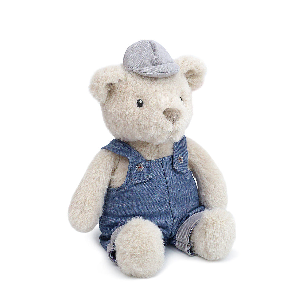 Eddie Overall Bear Stuffed Toy MON AMI   