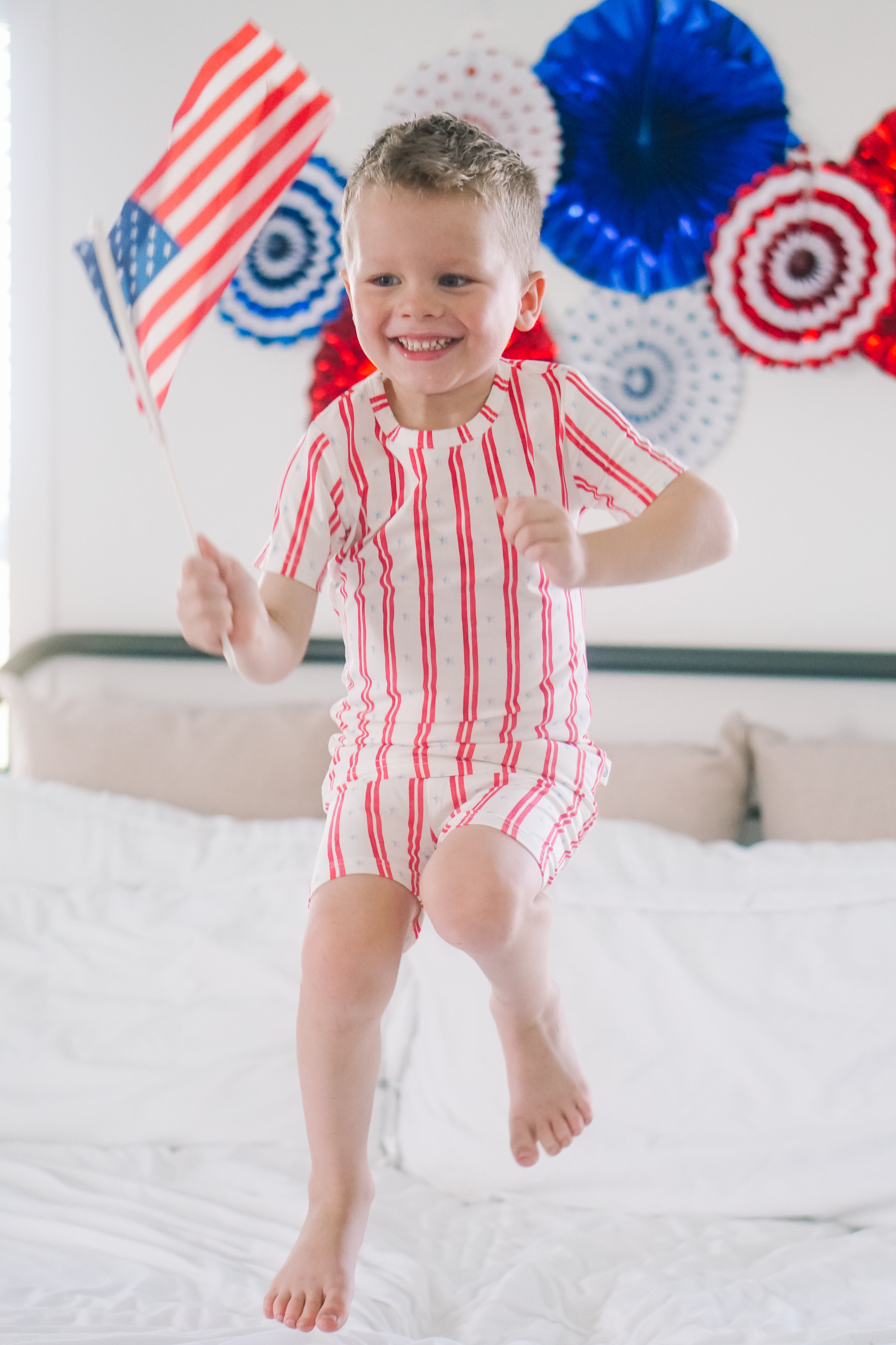 Stars & Stripes 2pc Bamboo Pajamas