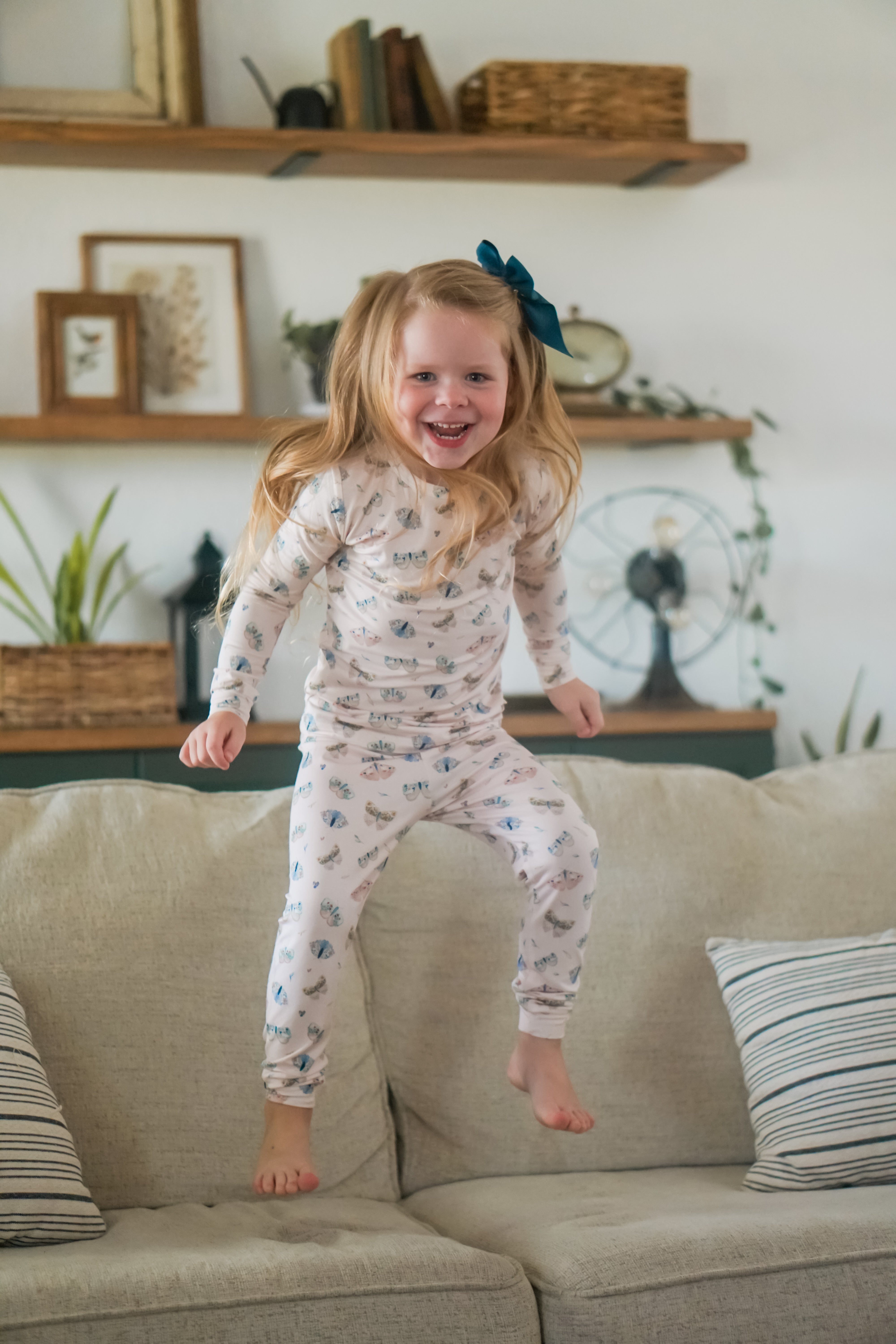 Luna Moths 2pc Bamboo Pajamas