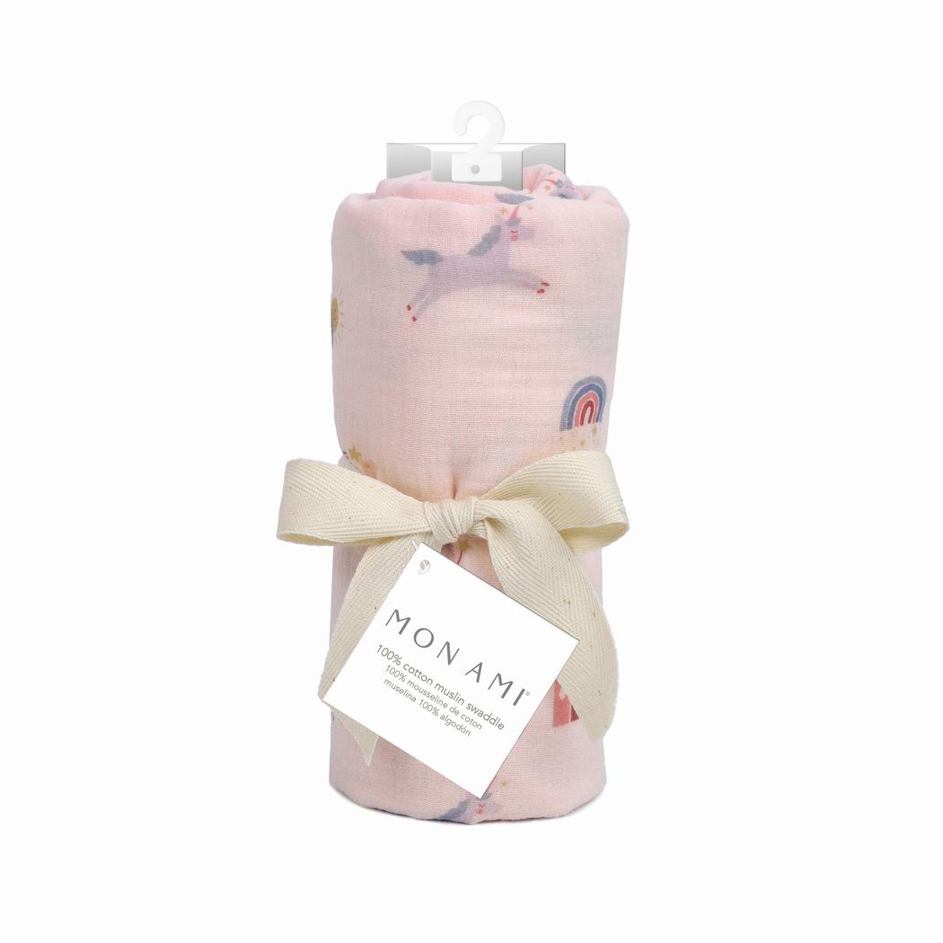 Chateau Magique Muslin Swaddle Blanket Swaddle blanket MON AMI   