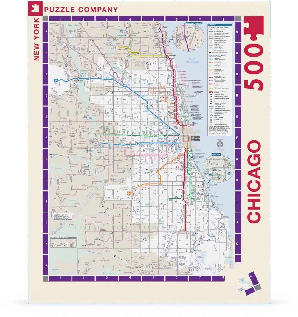 Chicago Transit Map