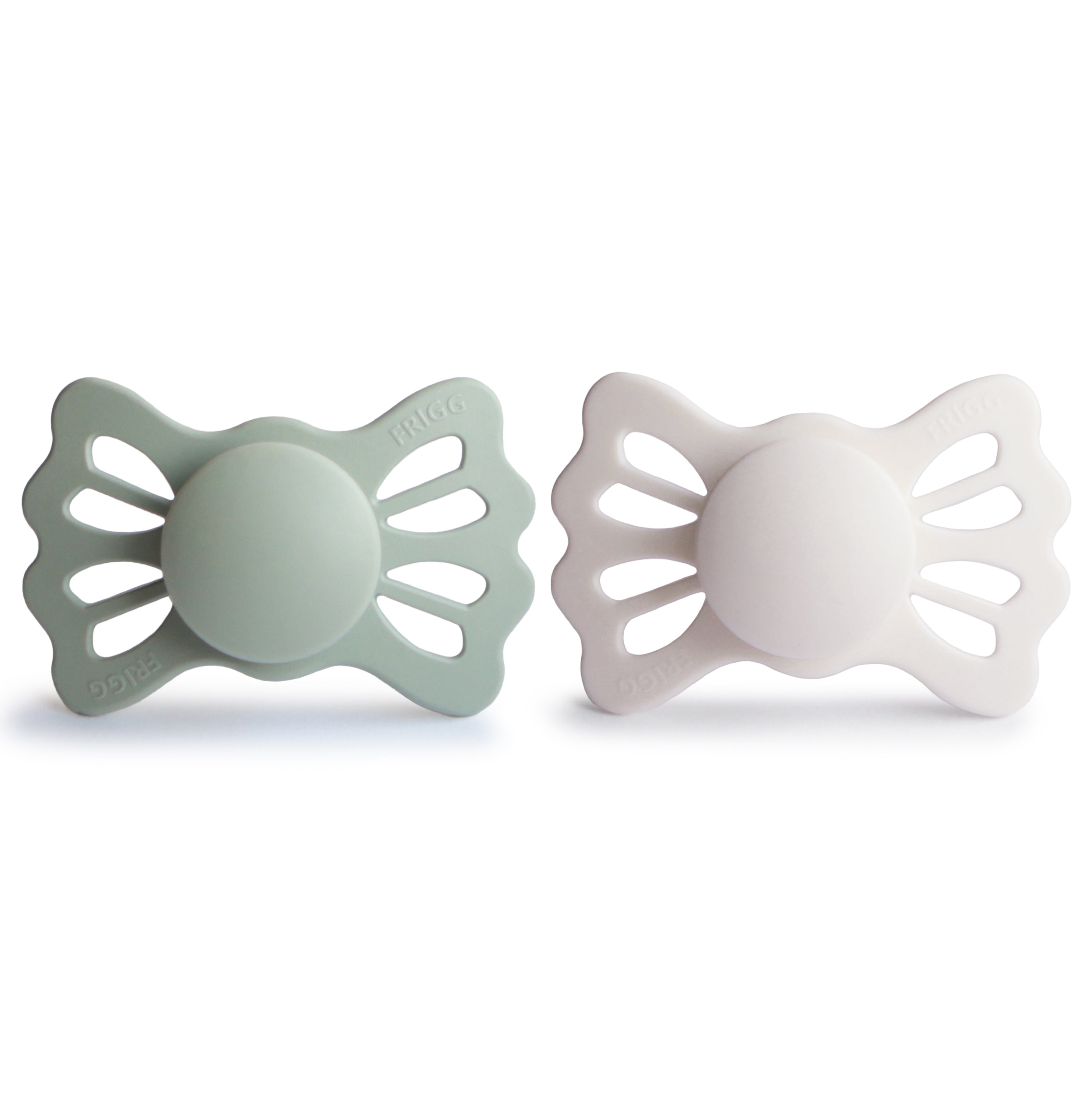 FRIGG Lucky Symmetrical Silicone Pacifier 2-Pack (6-18 Months) FRIGG PACIFIERS Mushie   