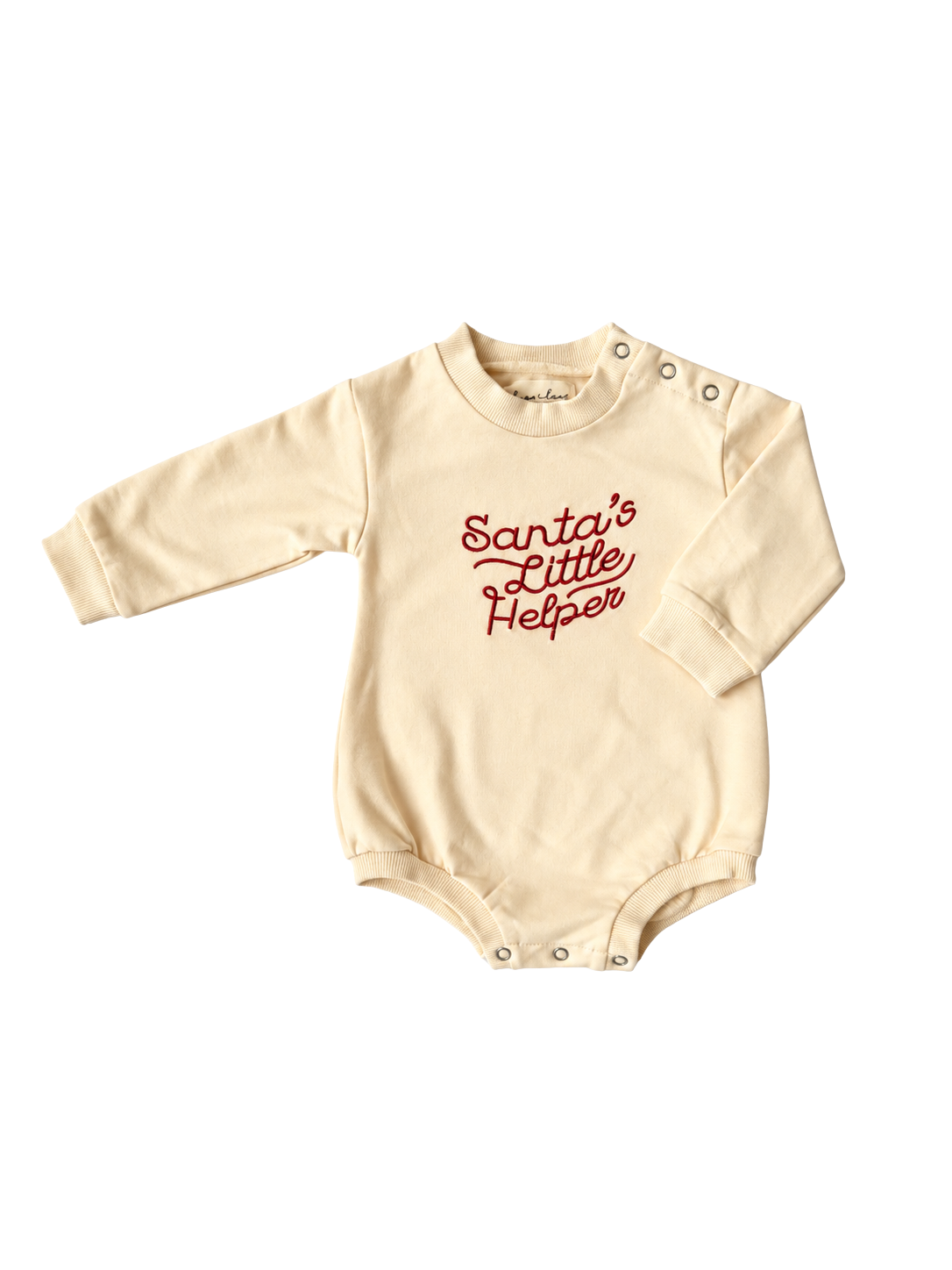 Luna + Luca Santa's Little Helper Romper