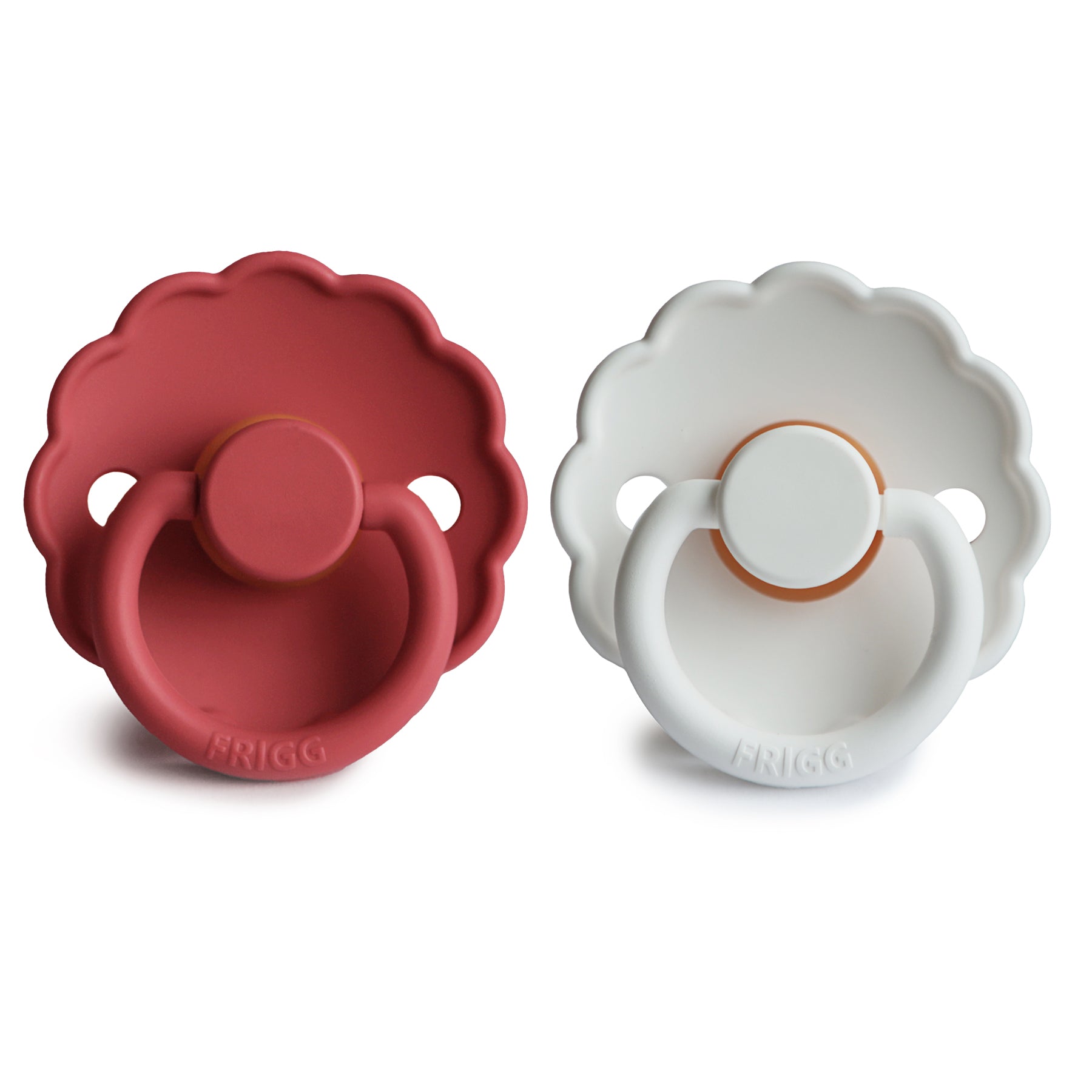 FRIGG Daisy Natural Rubber Pacifier 2-Pack FRIGG PACIFIERS Mushie   