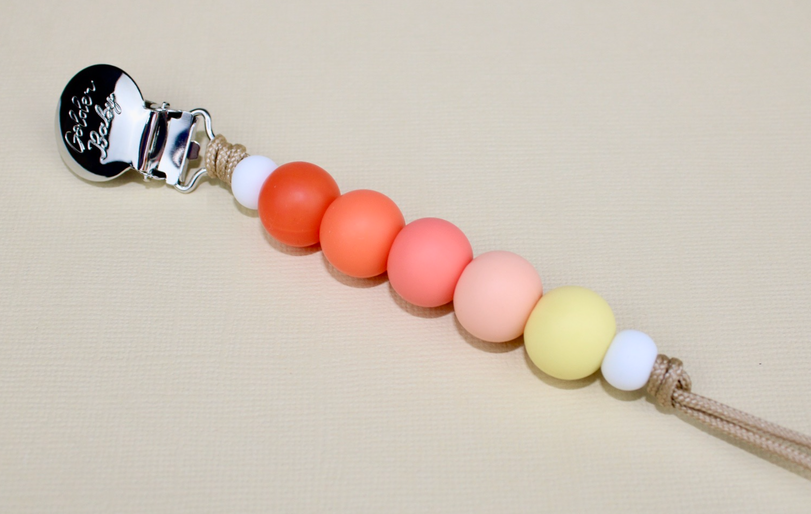 Sunrise Pacifier Clip