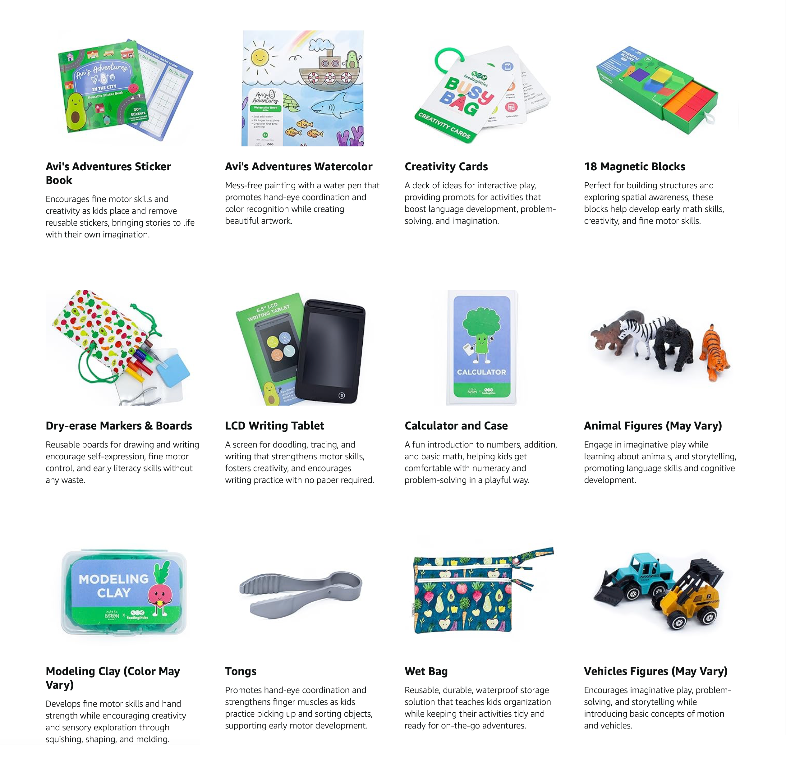 Feeding Littles Busy Bag by BapronBaby SALE