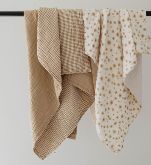 Muslin Quilt | Golden Gingham