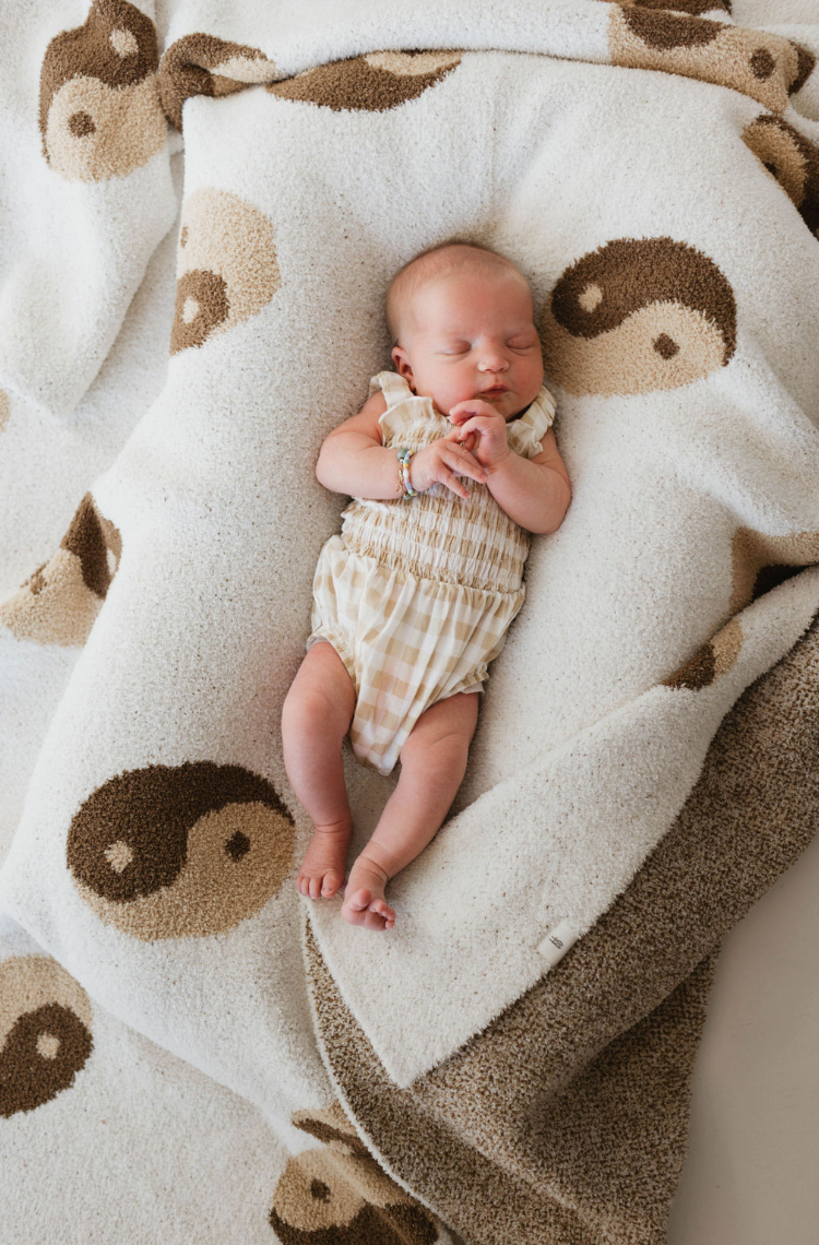 Tank Romper | Golden Gingham