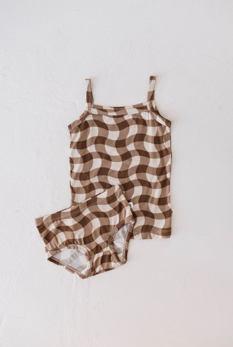 Girl's Brief Bamboo Underwear (3 Pack) | Gold Coast, Groovy Gingham & Summer Dreamin'