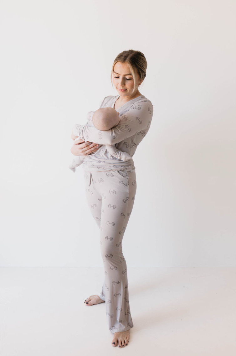 Women's Long Sleeve Bamboo Pajama  | Arm Day