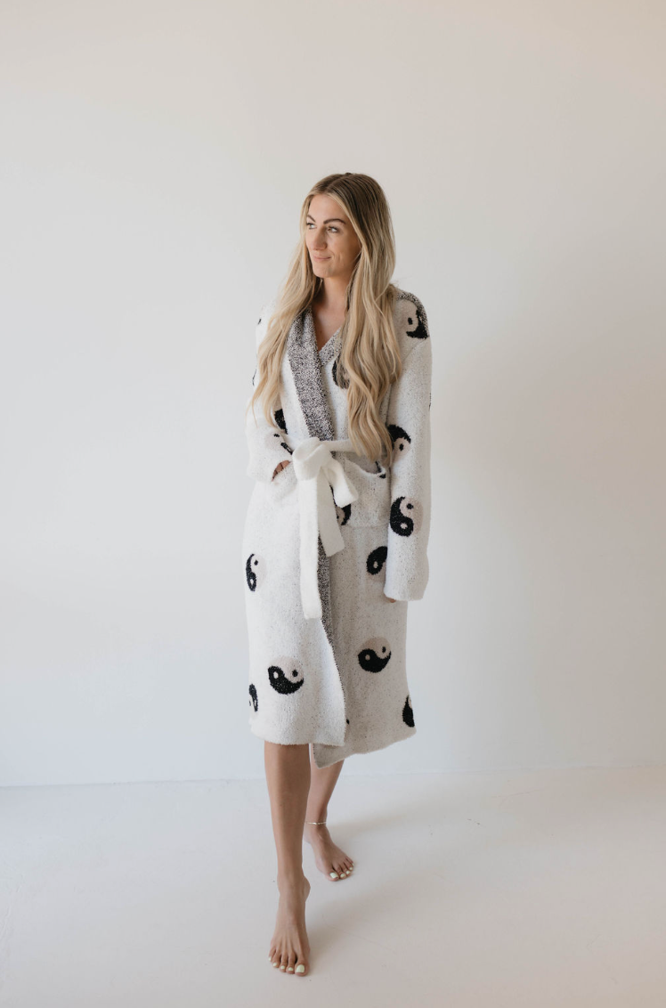 Adult Robe | Yin Yang robe forever french baby   