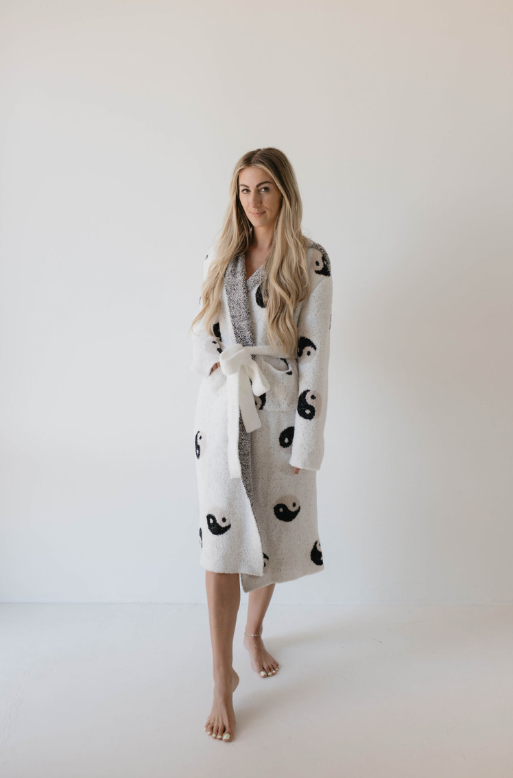 Adult Robe | Yin Yang robe forever french baby   