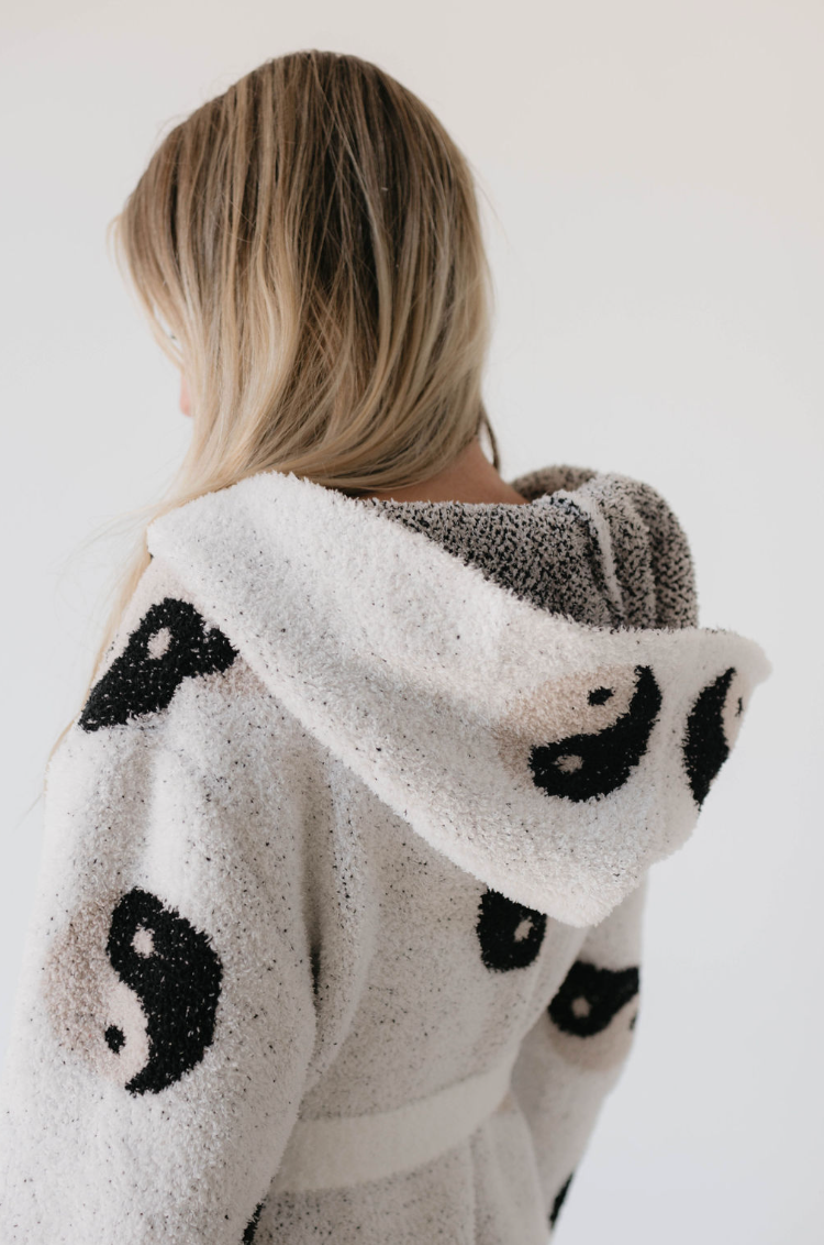 Adult Robe | Yin Yang robe forever french baby   