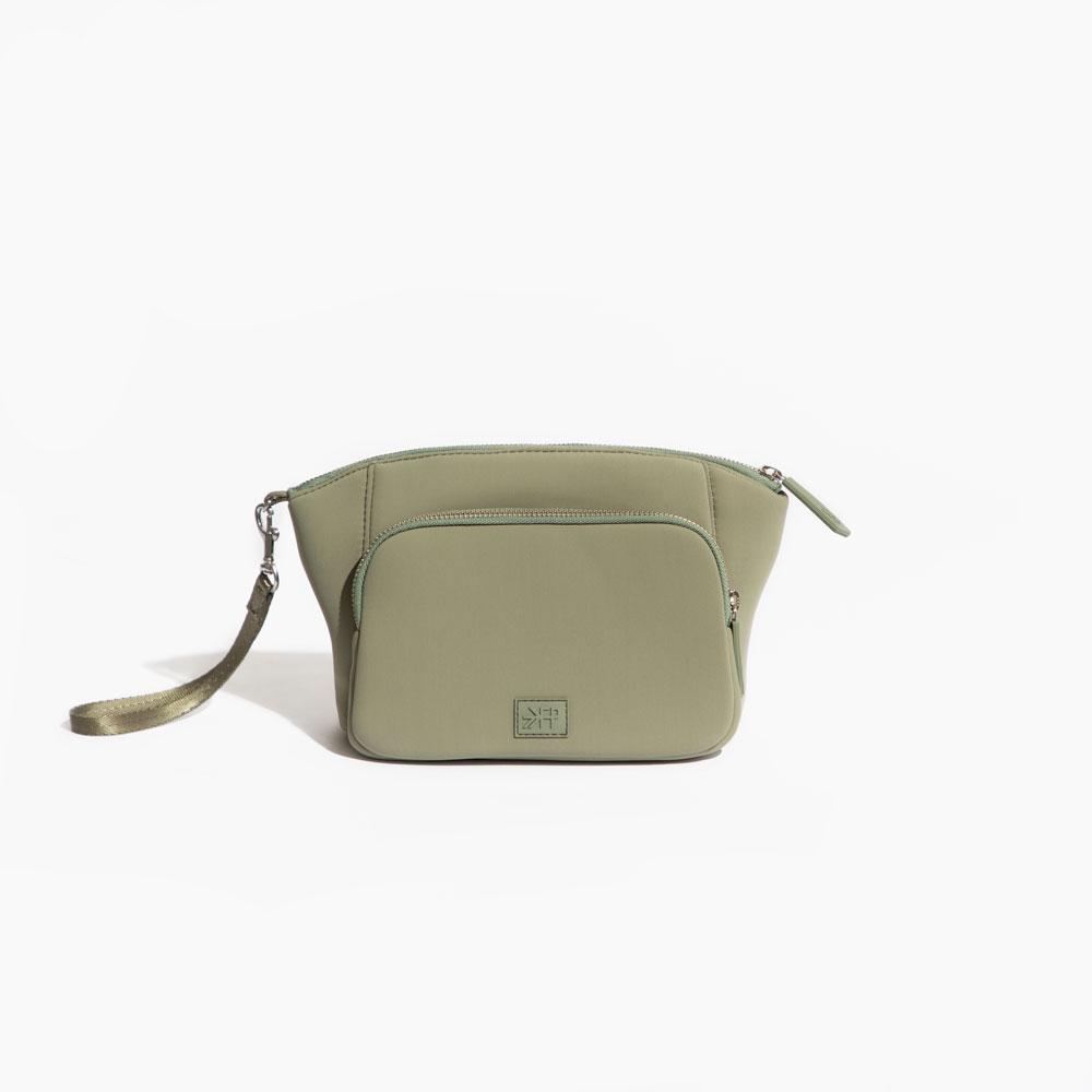 Sage Seoul Neoprene Zip Pouch