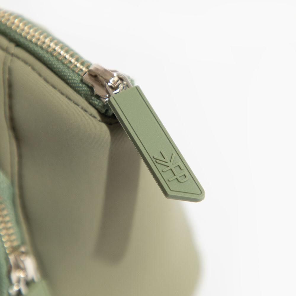 Sage Seoul Neoprene Zip Pouch