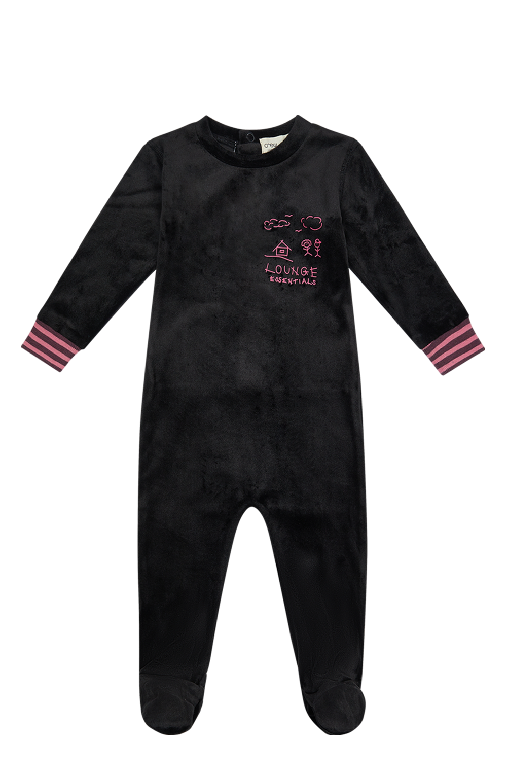 Essential Lounge Footie - Mauve